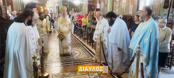 Εορτασμός των Αγίων Αναργύρων στα Λ. Αιδηψού με την παρουσία του Μητροπολίτη κ. Χρυσόστομου