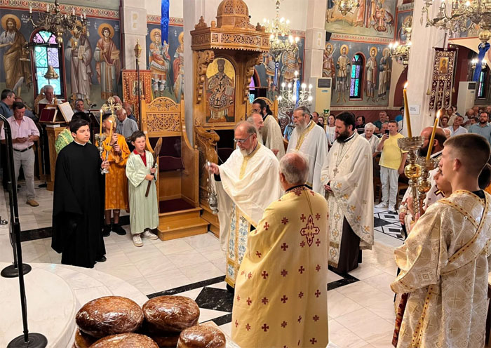 Μεγάλη Πανηγυρική Εορτή του Ιερού Ναού Αγίου Παντελεήμονος Λουτρών Αιδηψού