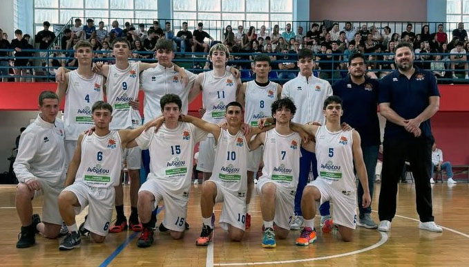 Final-4 Παίδων (Μικρός Τελικός): ΓΑΣ Άμφισσας (Ακ.)-ΑΓΕΧ 46-71