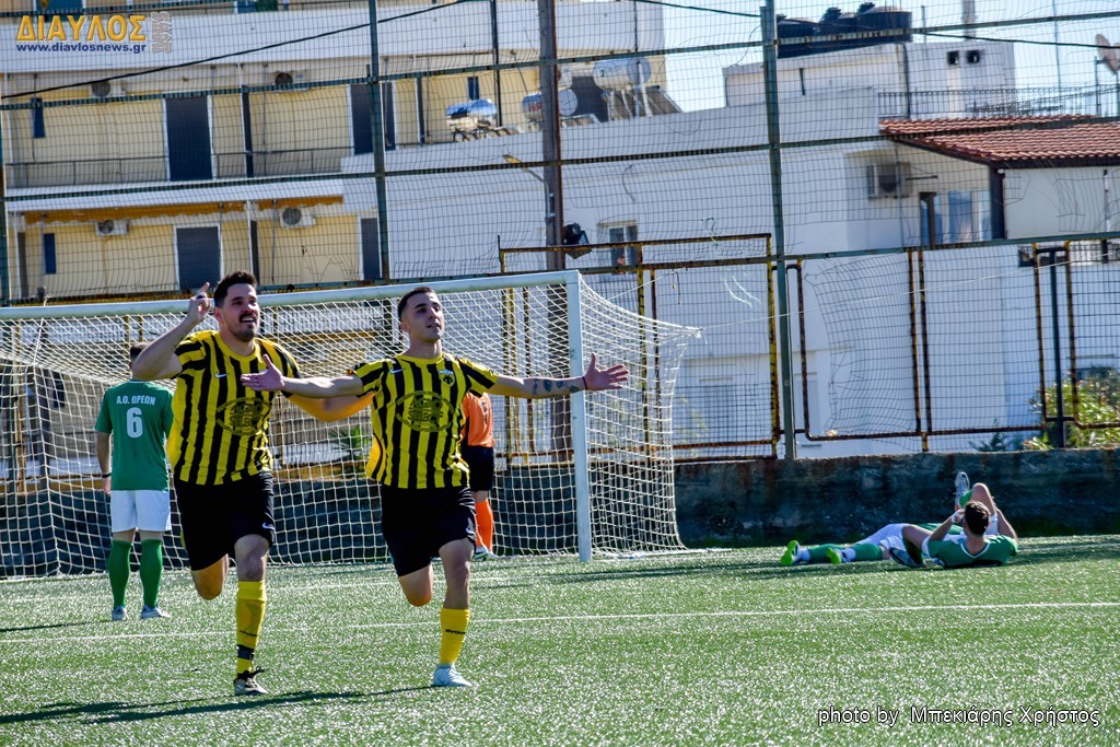 ΦΩΤΟΡΕΠΟΡΤΑΖ: ΑΟ Ωρεών - ΑΕΚ Νέου Πύργου 1-4